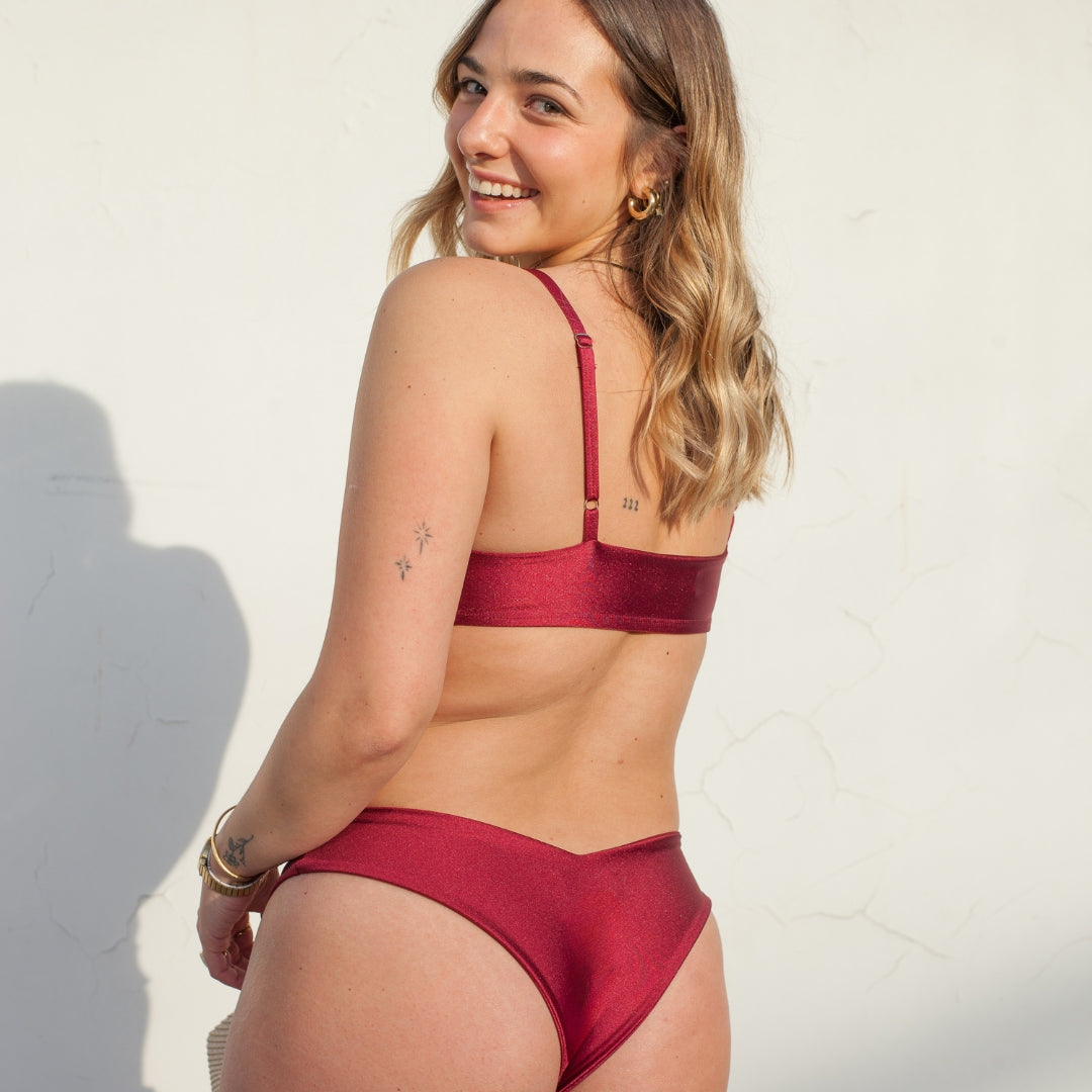 Top de bikini Ipanema Tinto