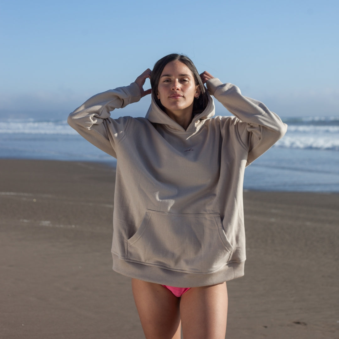 Polerón Hoodie Sisterhood Latte