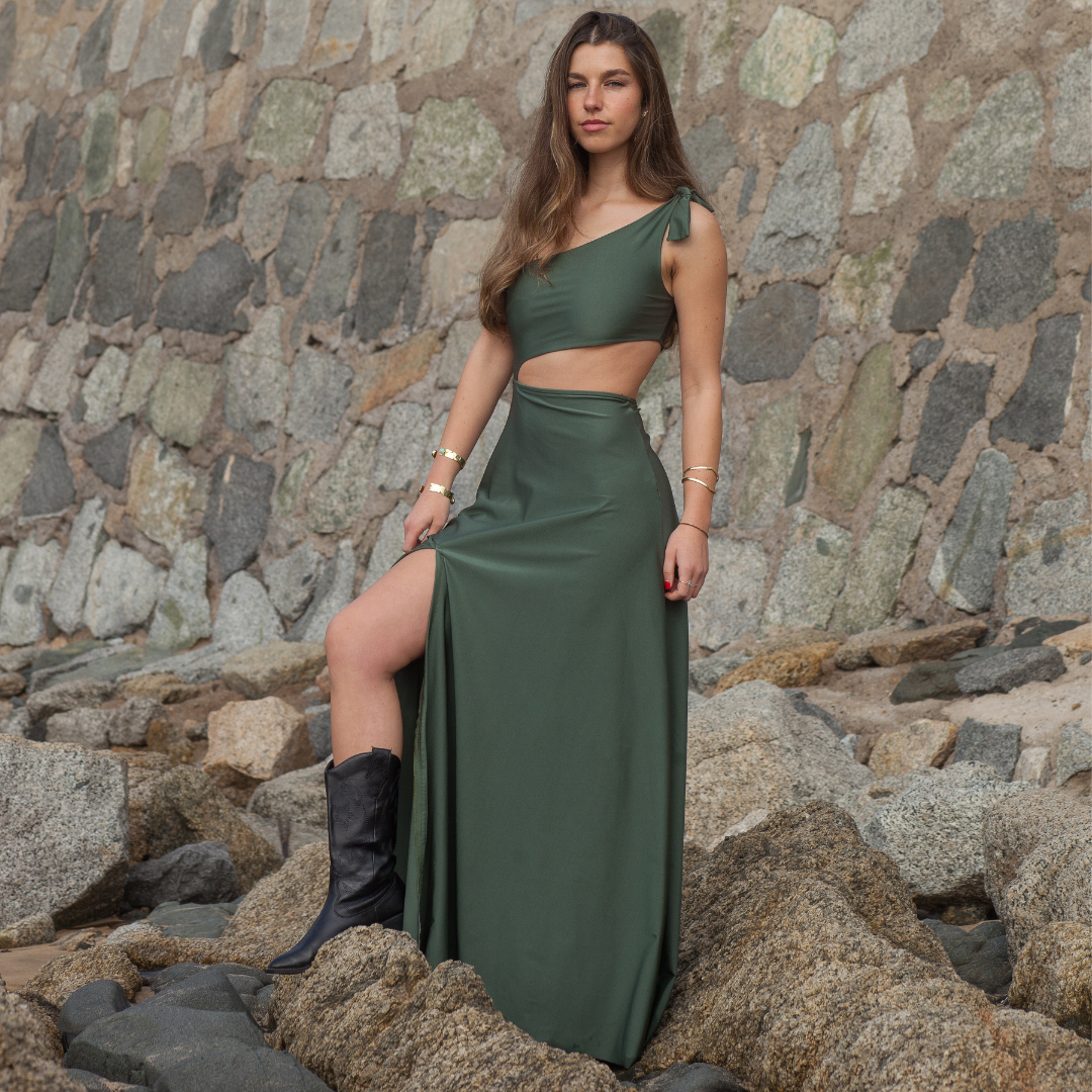 Vestido Pretty Woman Olive