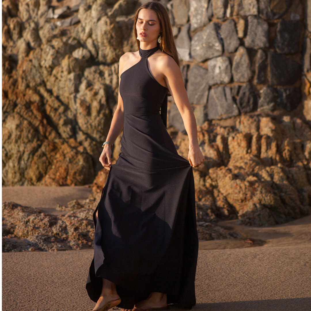 Vestido Triple T Negro