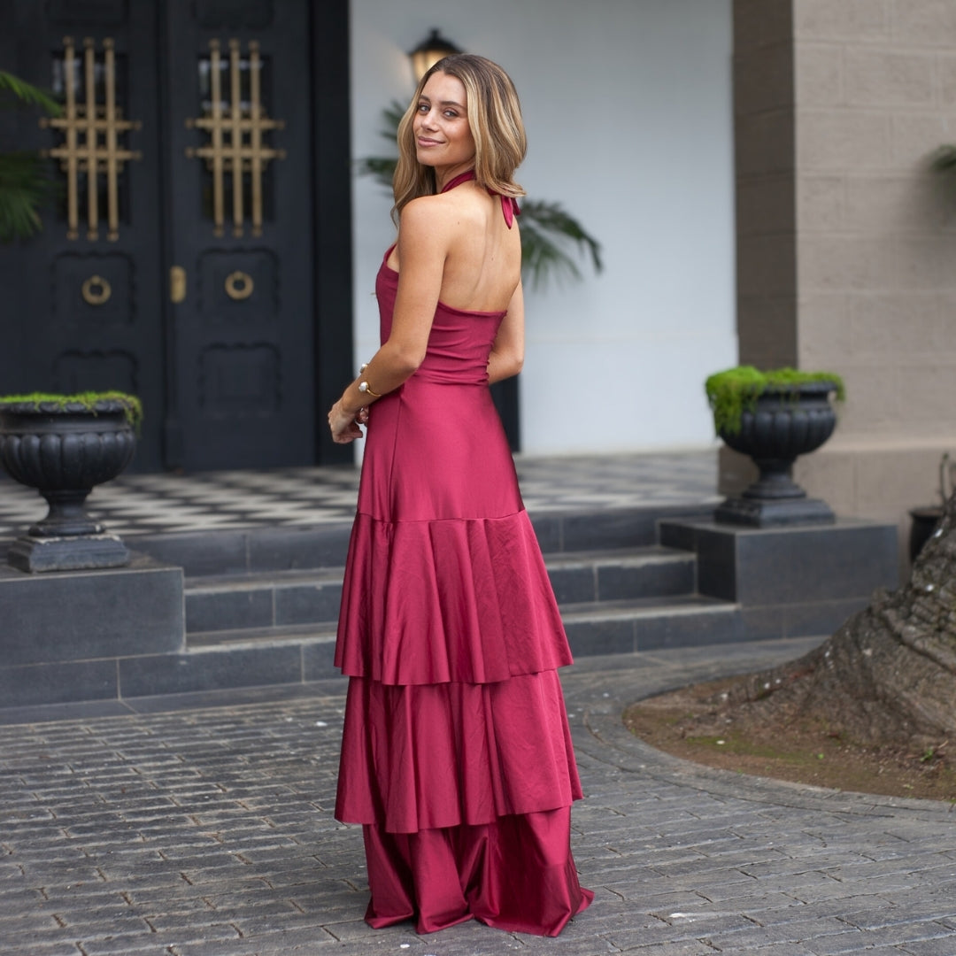 Vestido Elodie Tinto