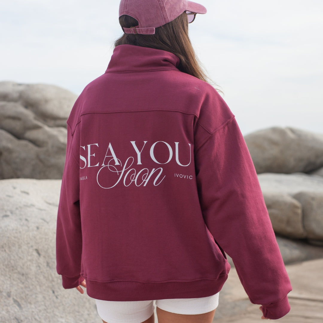Polerón Oversized Sea You Soon Burdeo