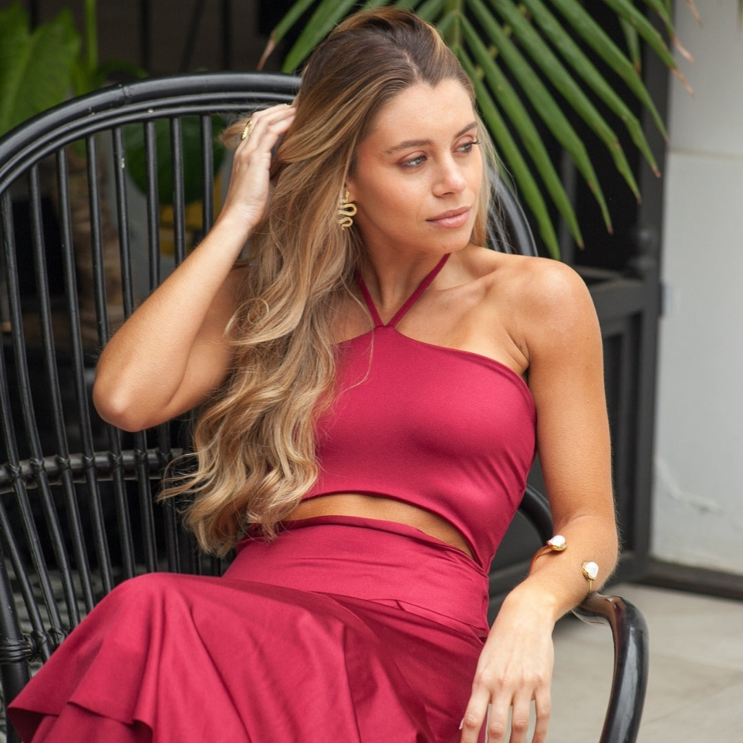 Vestido Amelie Tinto