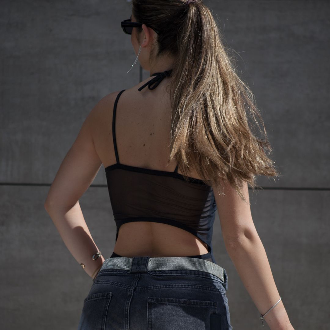 Body Retro Negro