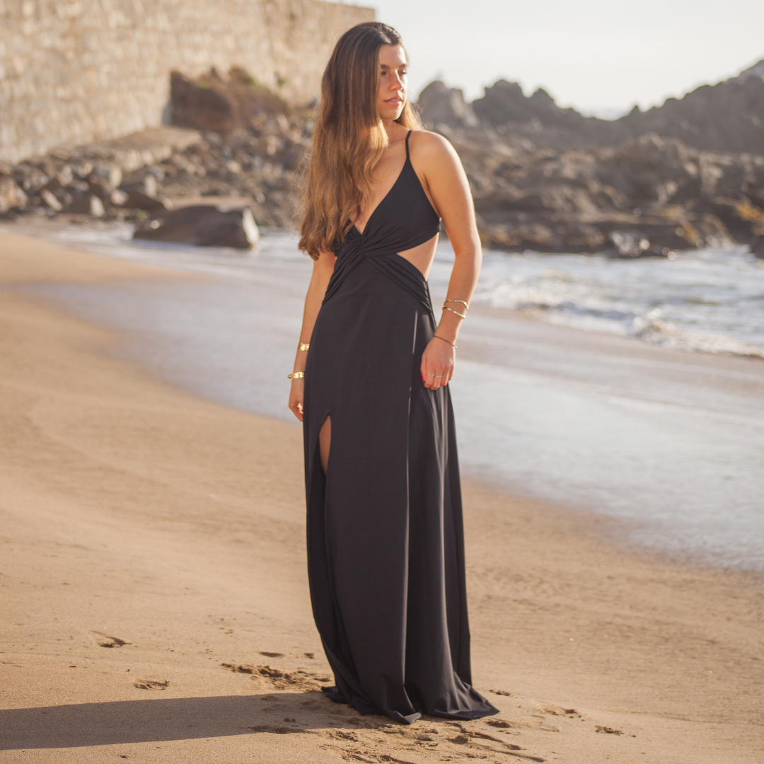 Vestido Lyon Negro