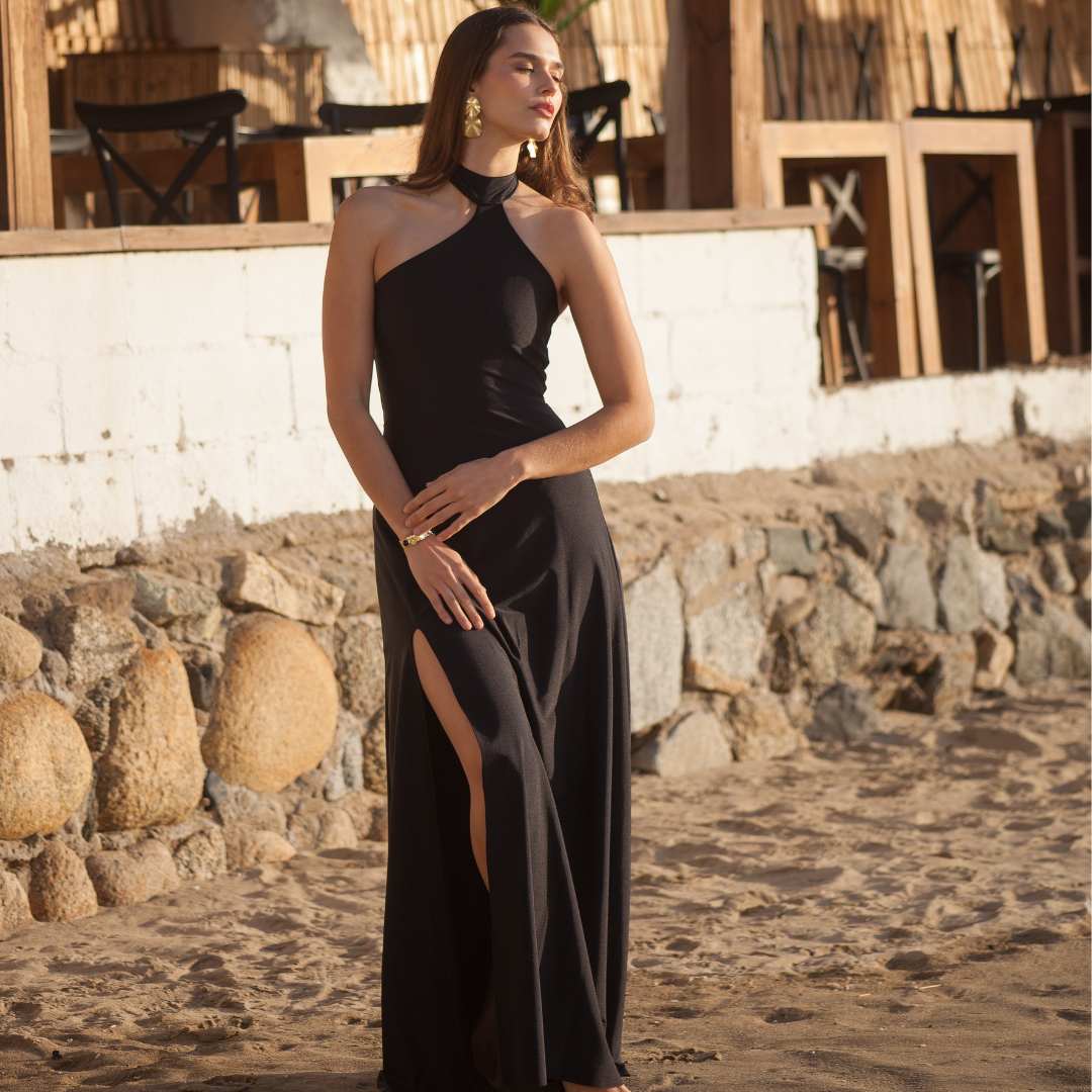 Vestido Triple T Negro