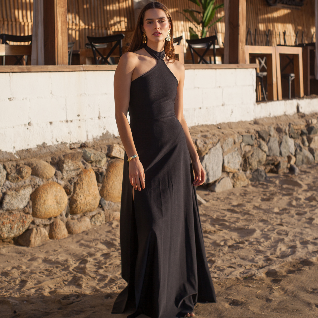 Vestido Triple T Negro