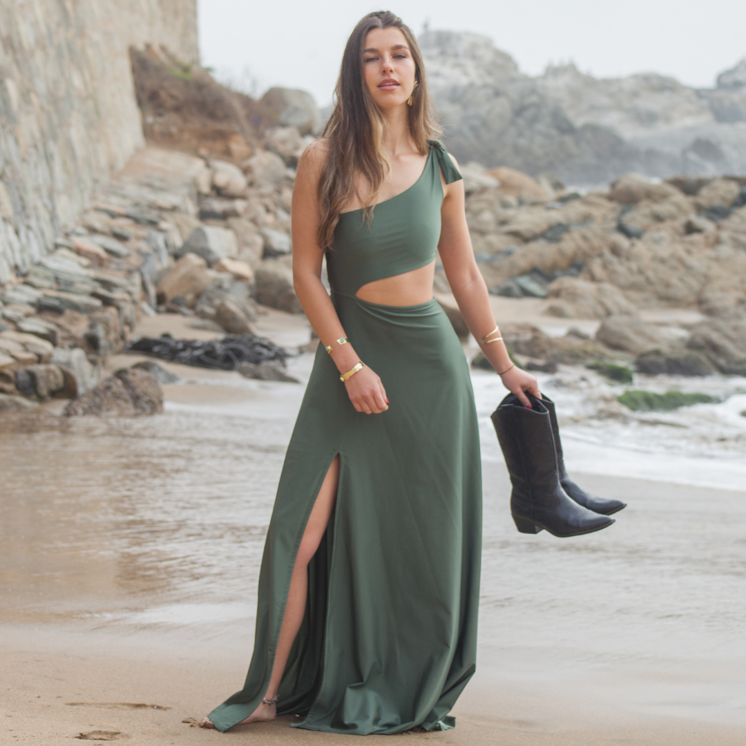 Vestido Pretty Woman Olive