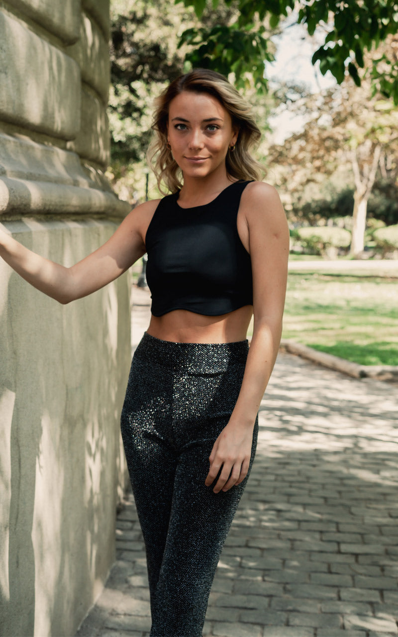 Pant Amalia Shine Black