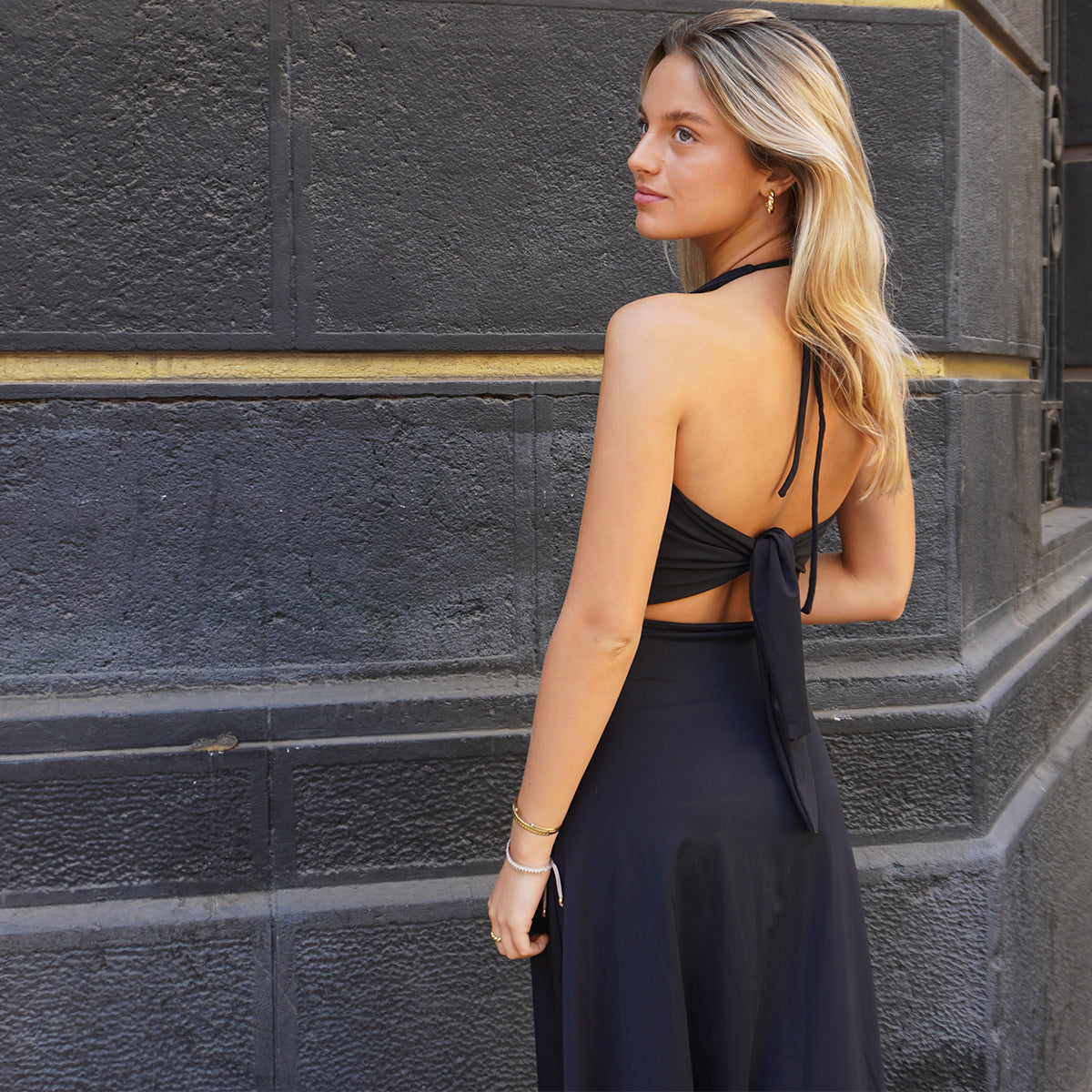Vestido Nudo Black