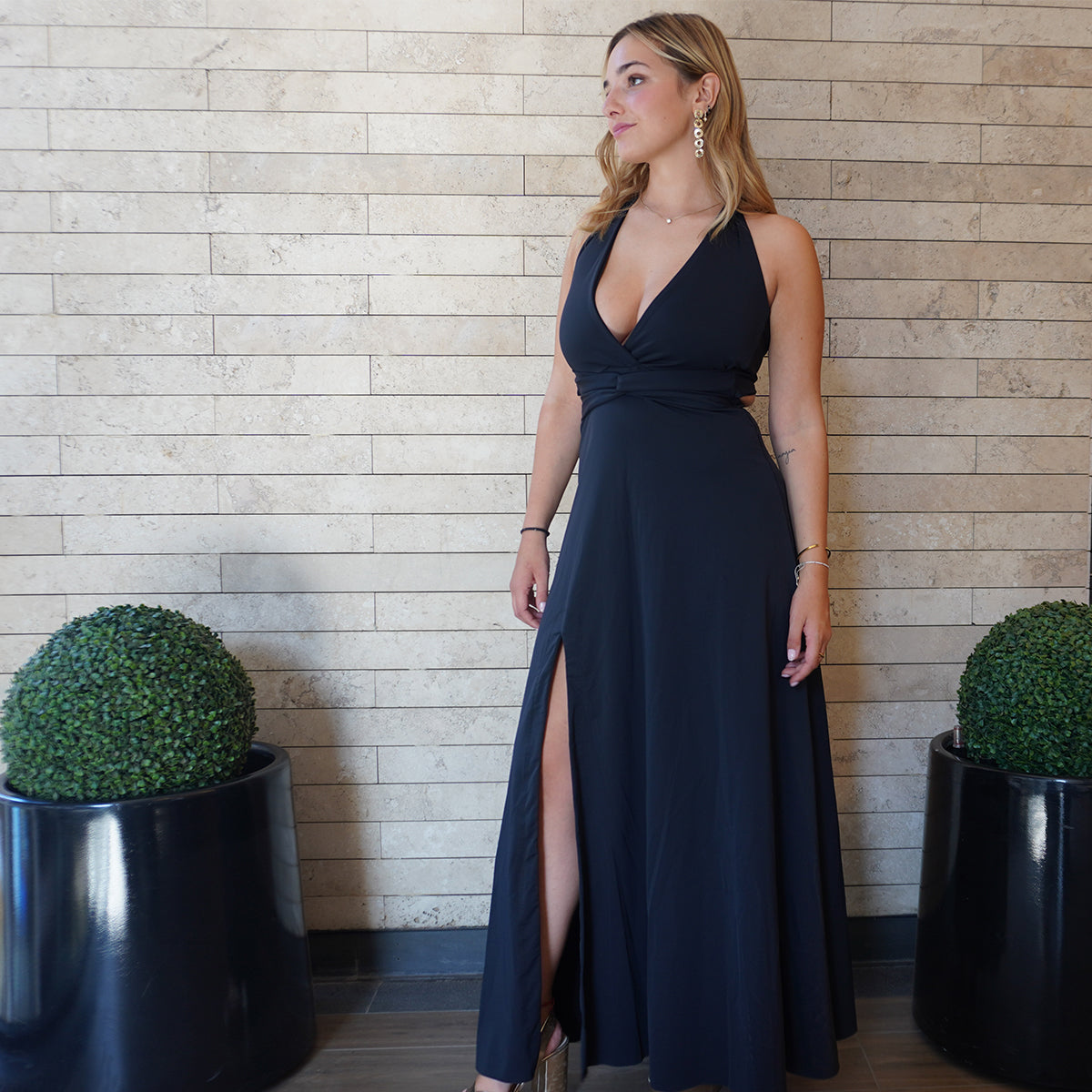 Vestido Nudo Black