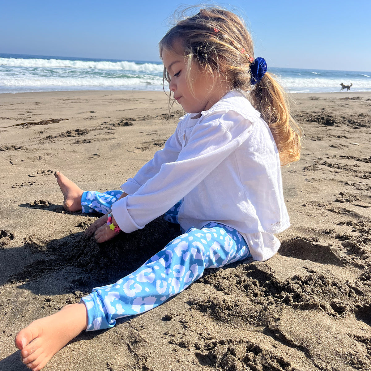 Leggings Petite Leopard Sky