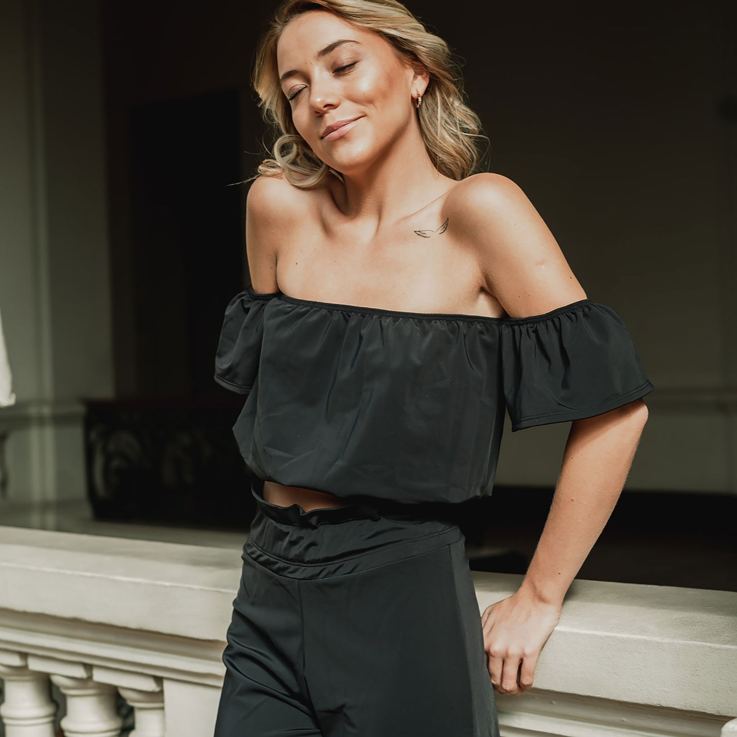 Top Fancy Black