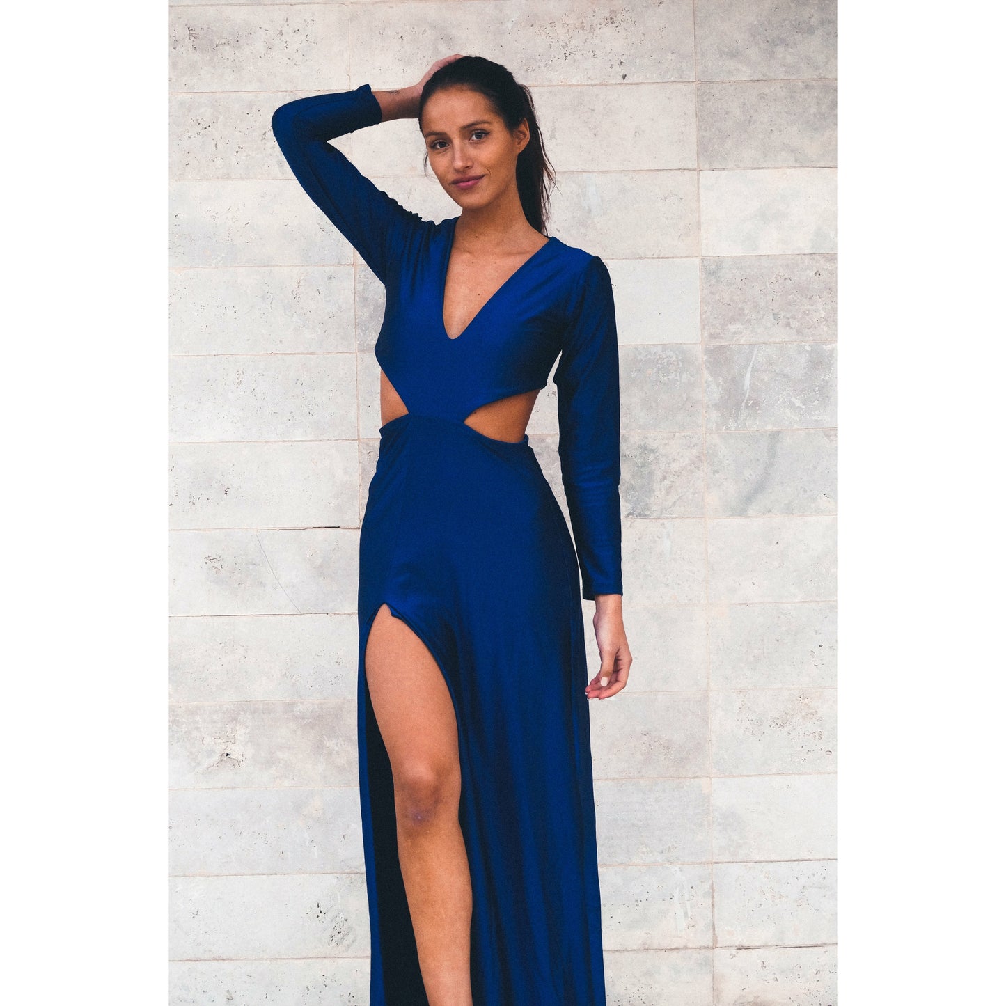 Vestido Paula Azulino