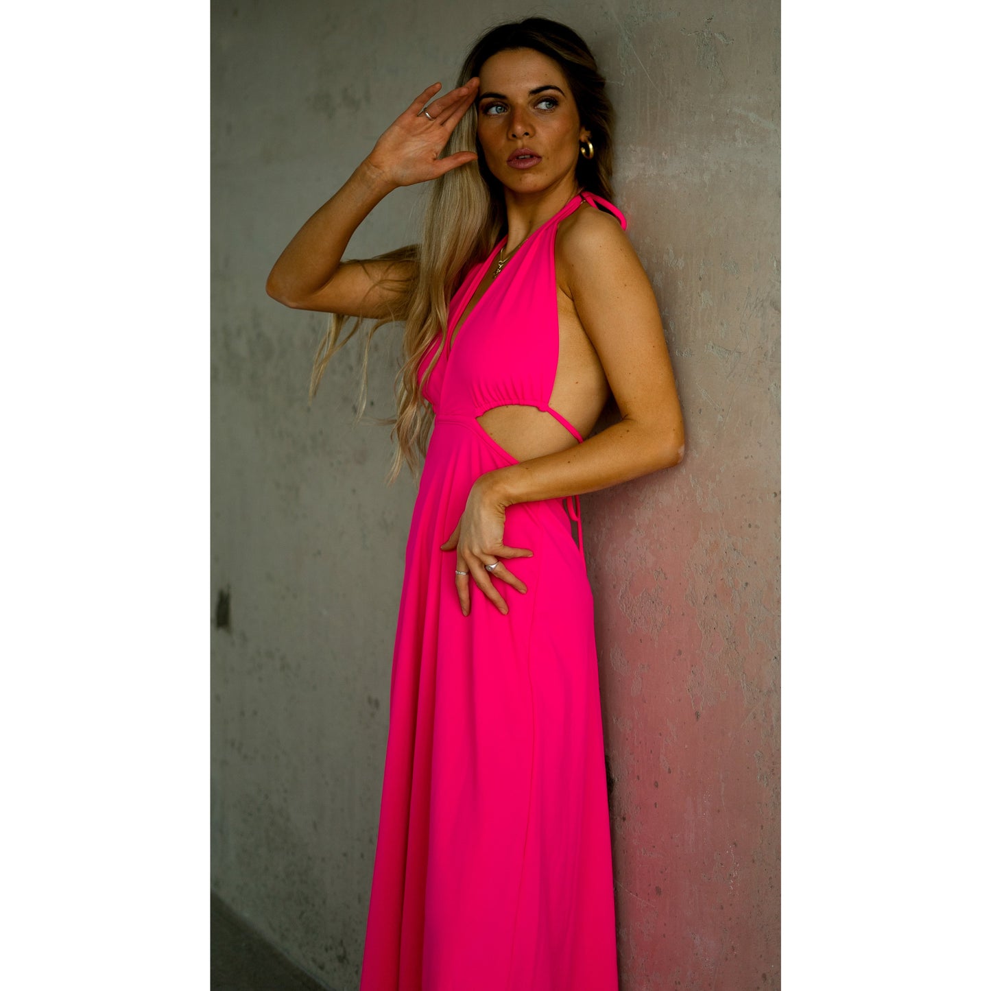 Vestido Emma Fucsia