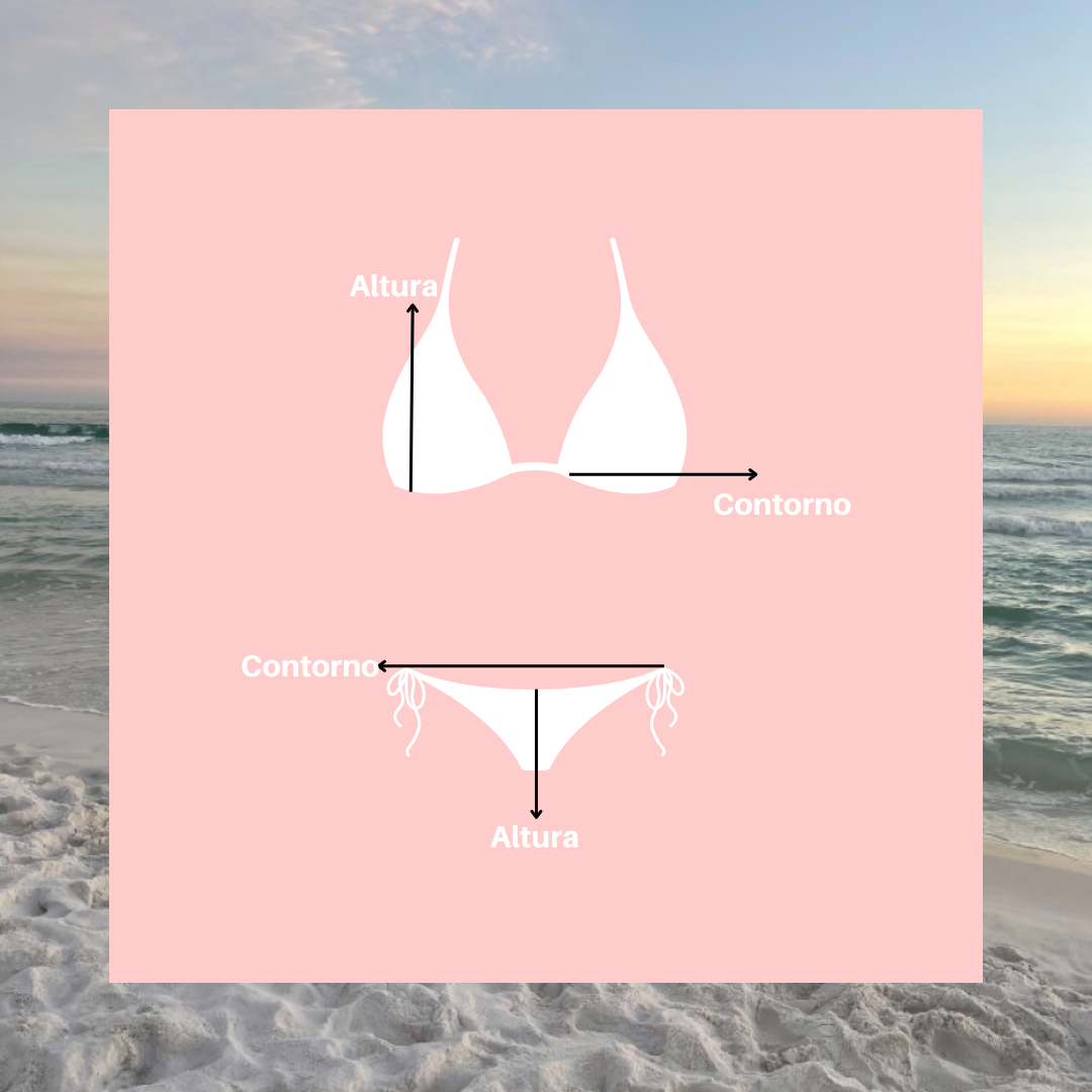 Top Bikini Cumbuco Orange&Pink