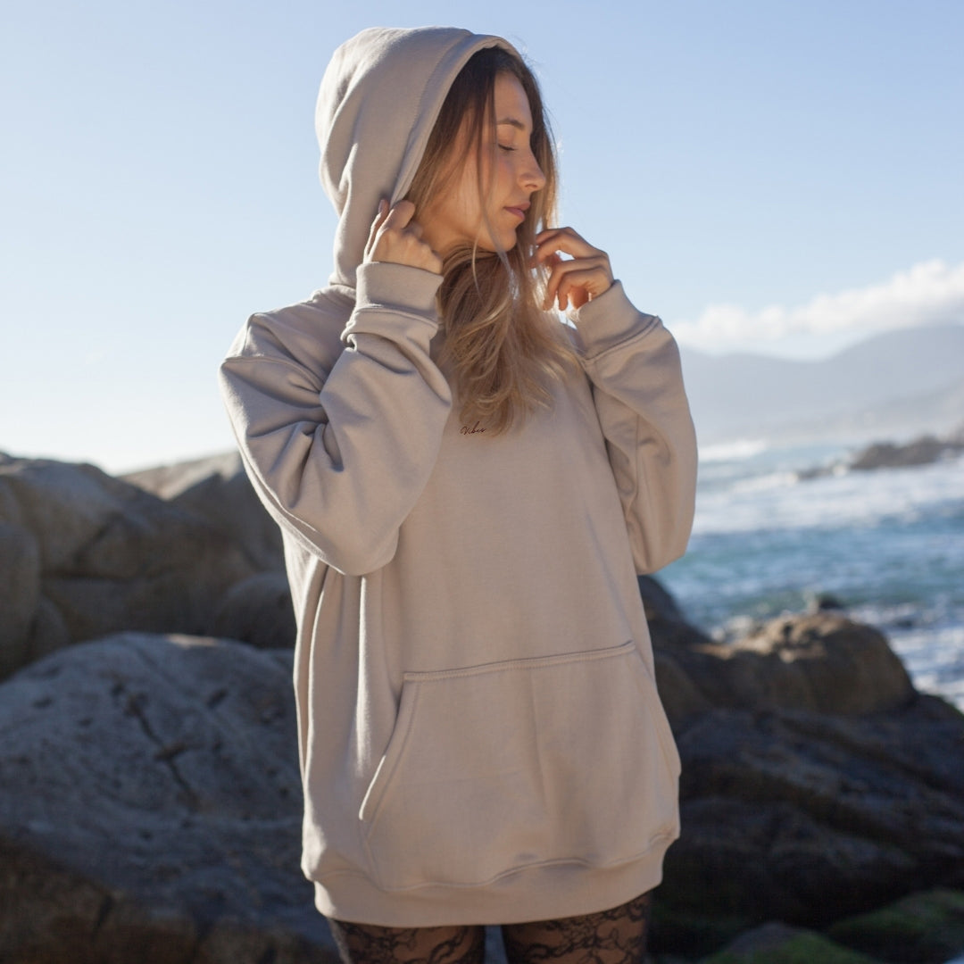Polerón Hoodie Sisterhood Latte