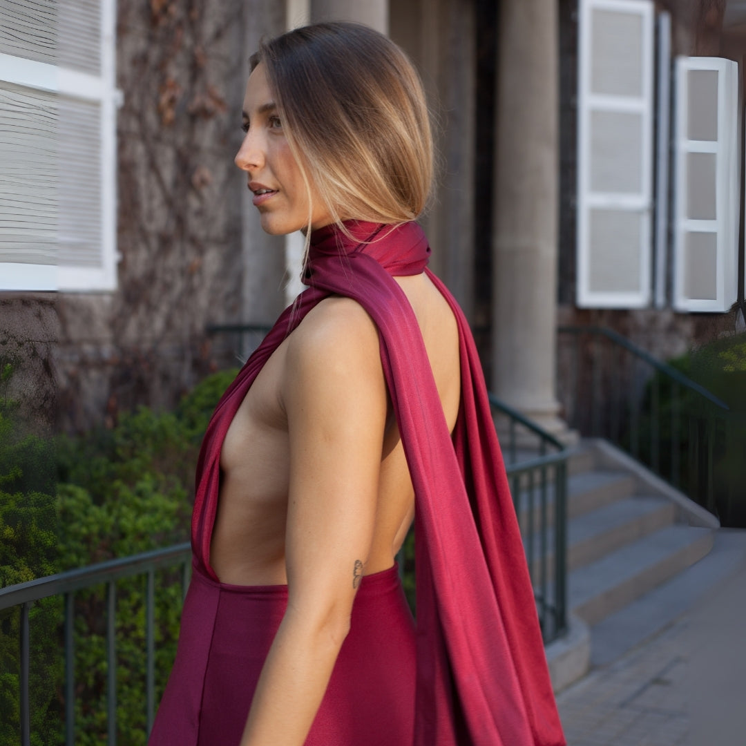 Vestido Multiforma Rebeca Burdeo