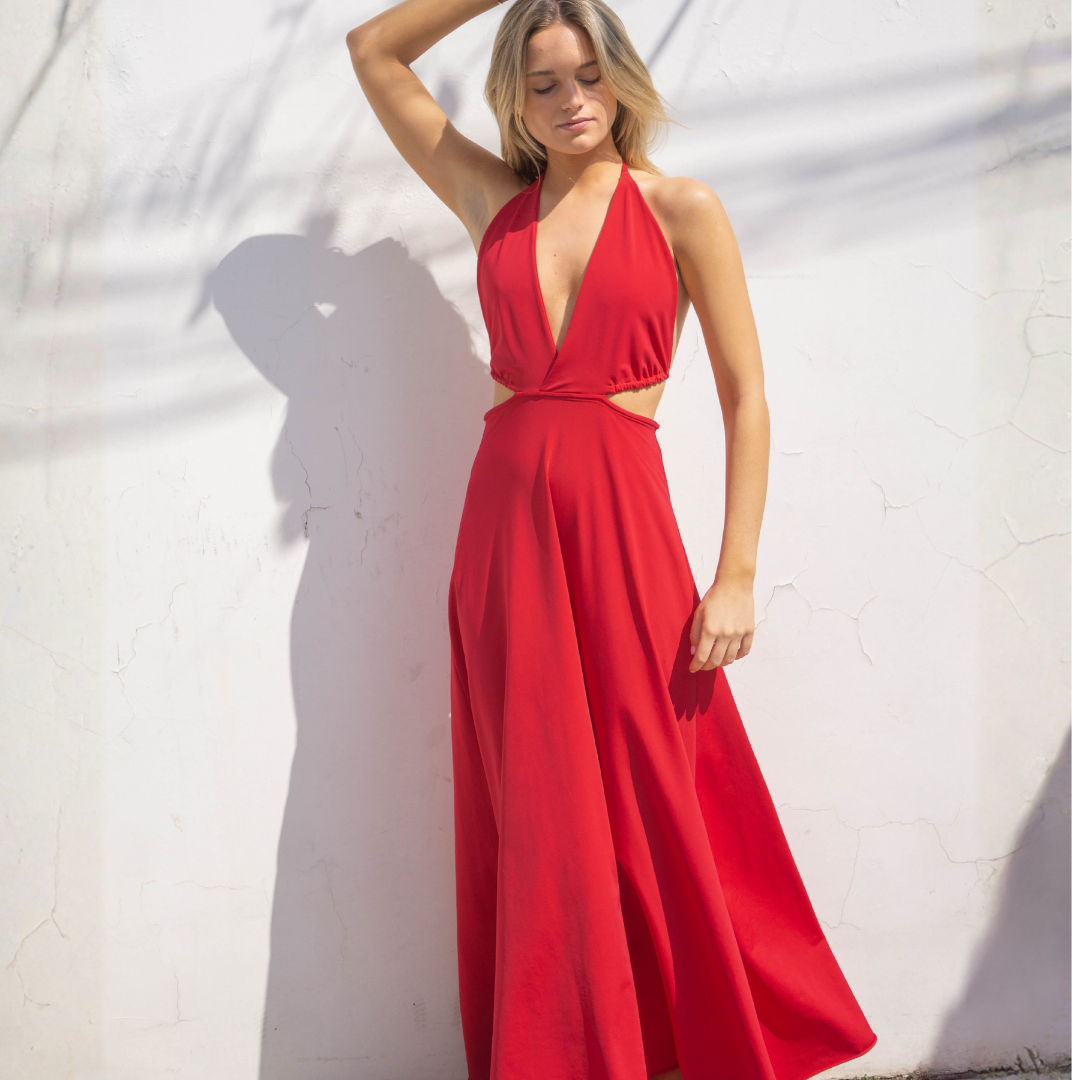 Vestido Emma Rojo