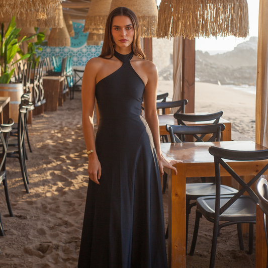 Vestido Triple T Negro