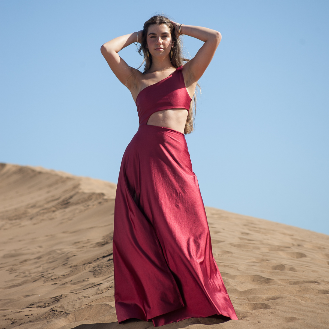 Vestido Pretty Woman Burdeo