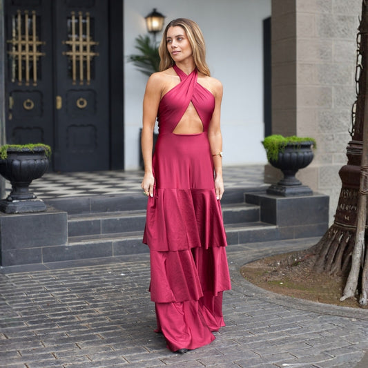 Vestido Elodie Tinto