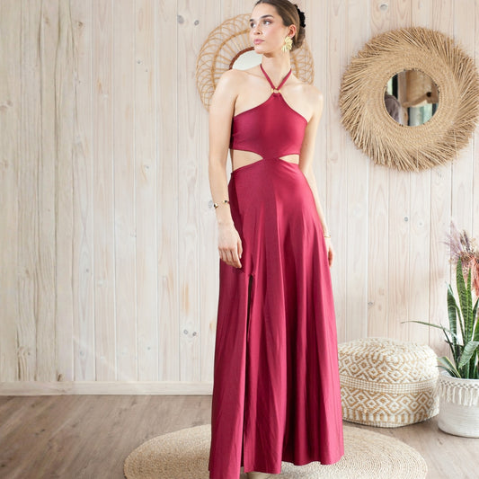 Vestido Elise Tinto