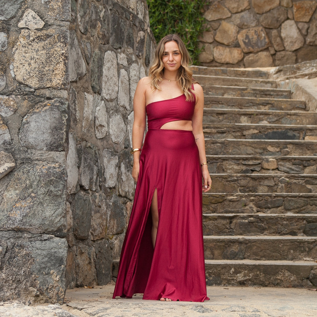 Vestido Pretty Woman Burdeo