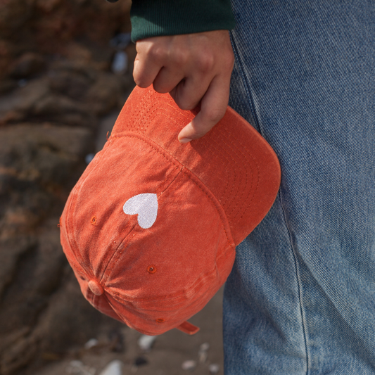 Jockey Naranja Corazón
