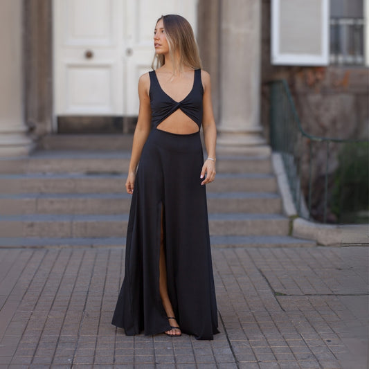 Vestido Largo Sofía Negro