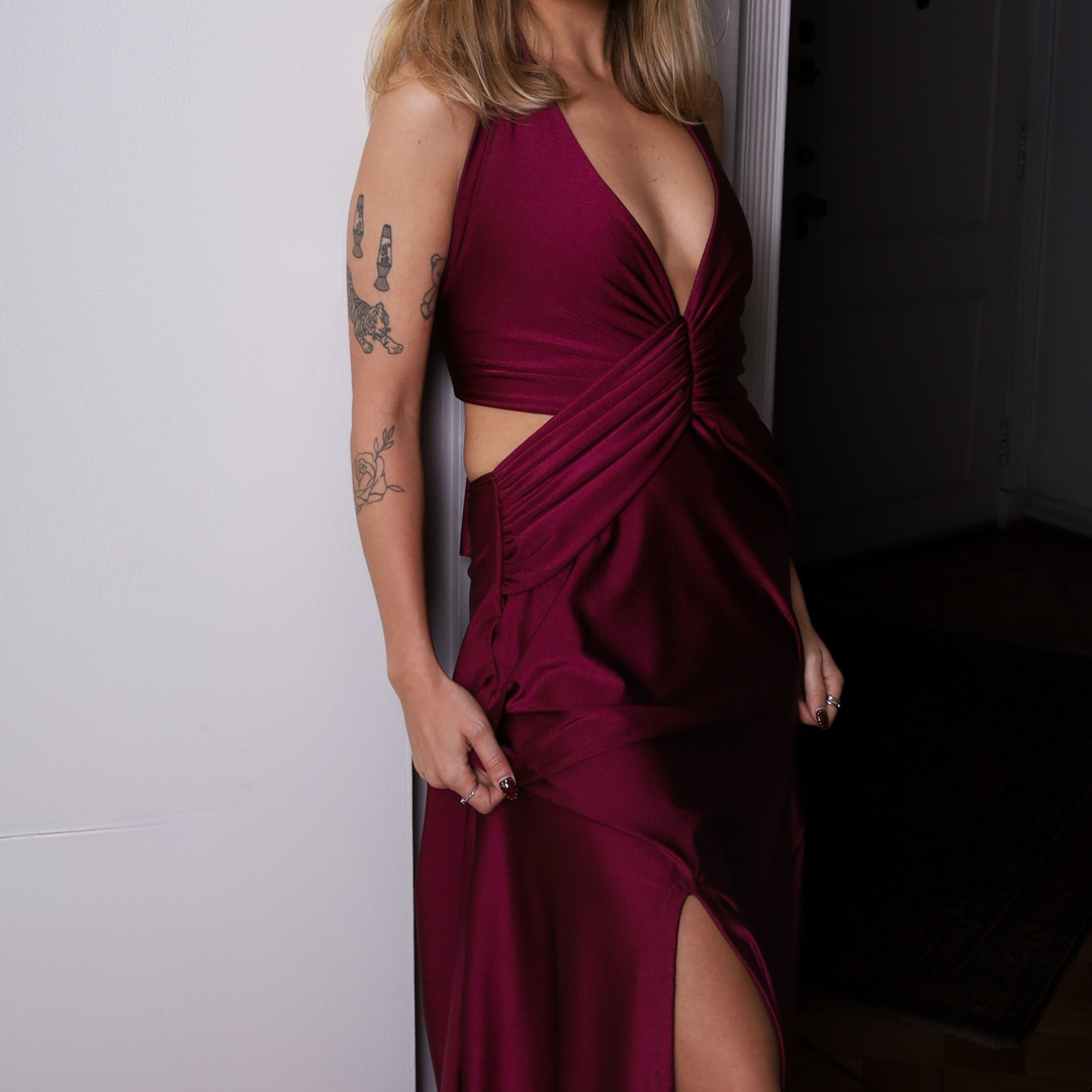 Vestido Marsella Uva